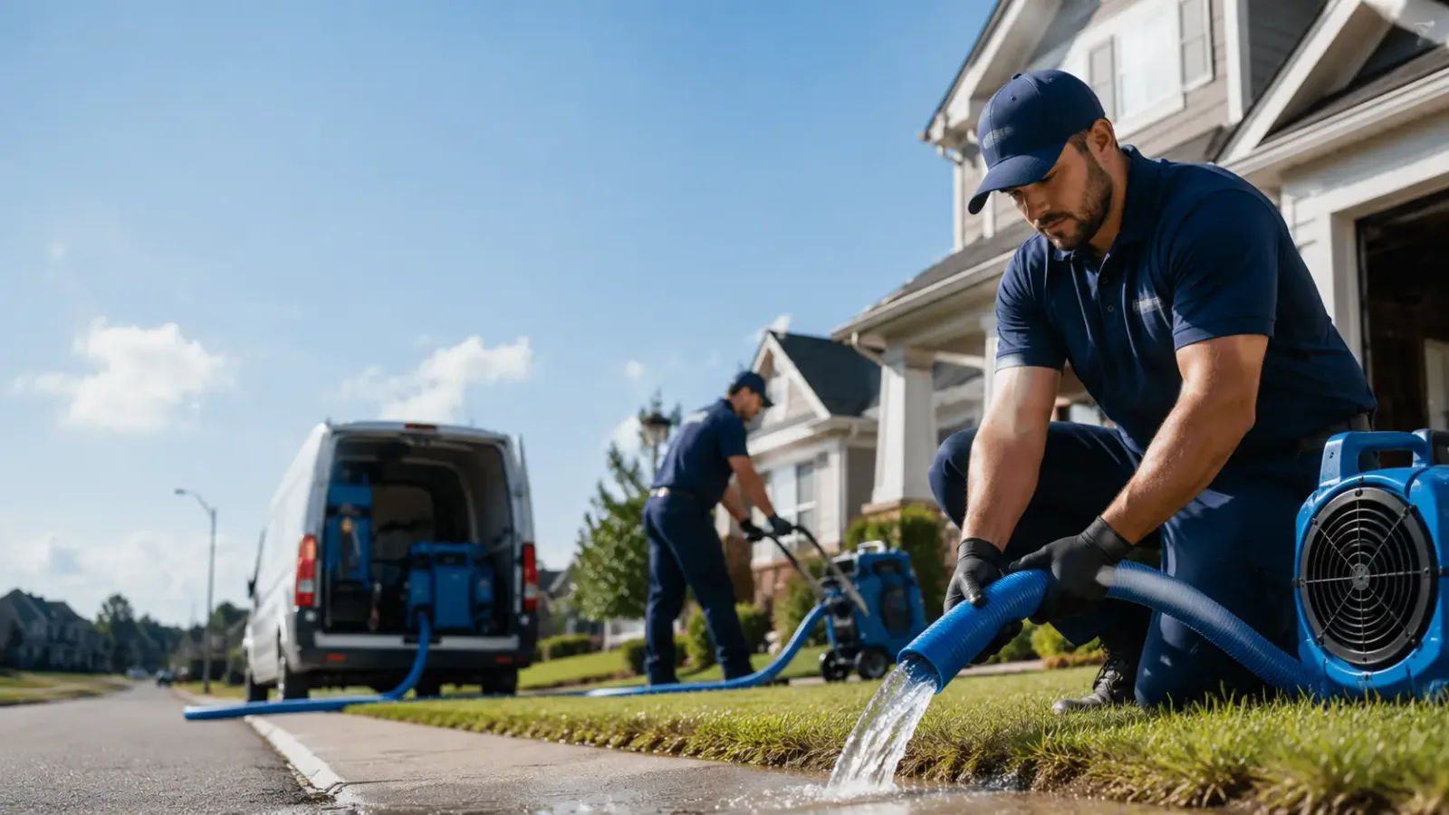 Flood Damage Restoration in New Madison, OH